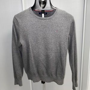 Plain Gray Tommy Hilfiger Sweater